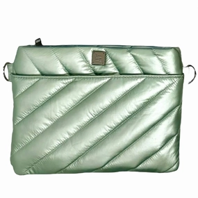 Women's Pastel Diagonal 2.0 Bum Bag In Pearl Seafoam