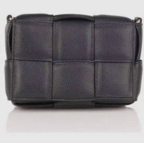 Women's Puffy Crossbody Bag In Black