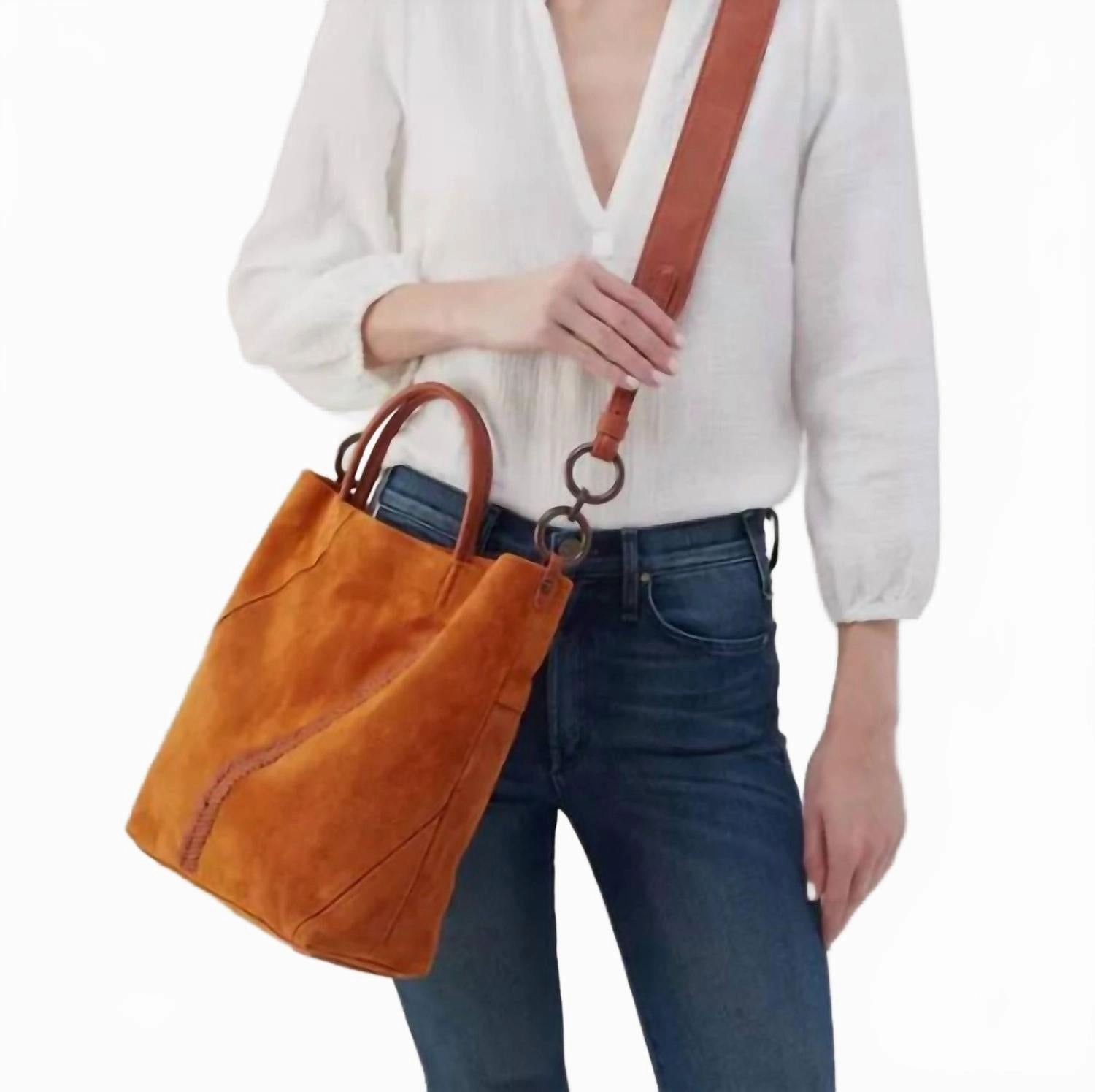 Women's Tripp Tote Bag In Cognac