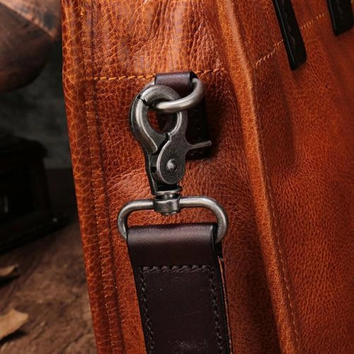 Womens Leather Satchel Bag Square Crossbody Bag Purse