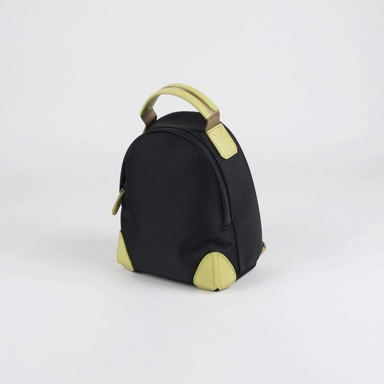 Womens Nylon Small Backpack Purse Light Gray Convertible Crossbody Bag Nylon Backpack Shoulder Bag for Ladies