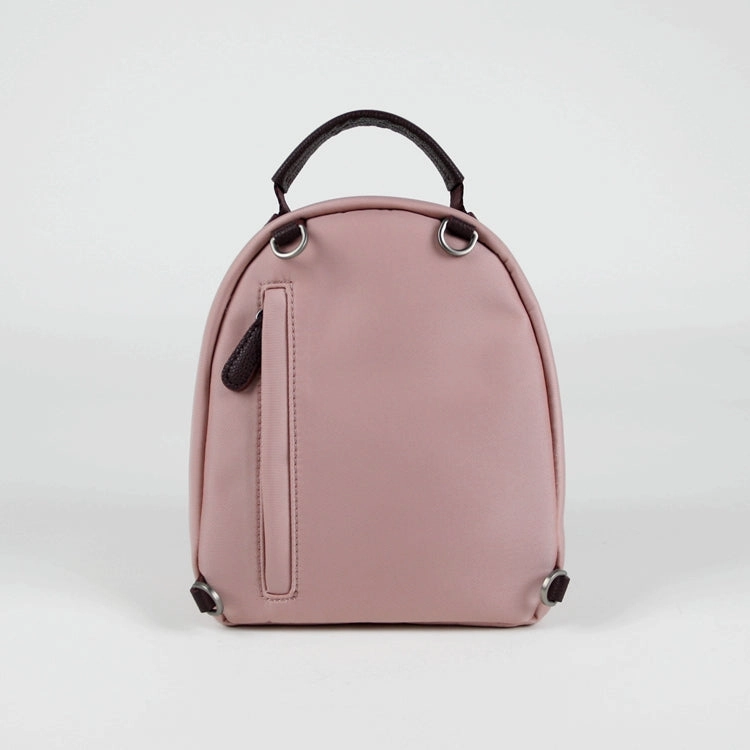 Womens Nylon Small Backpack Purse Light Gray Convertible Crossbody Bag Nylon Backpack Shoulder Bag for Ladies