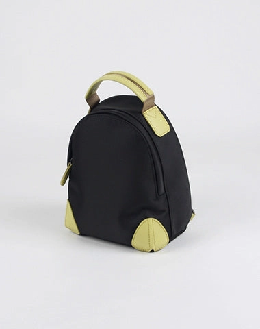 Womens Nylon Small Backpack Purse Light Gray Convertible Crossbody Bag Nylon Backpack Shoulder Bag for Ladies