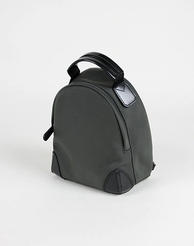 Womens Nylon Small Backpack Purse Light Gray Convertible Crossbody Bag Nylon Backpack Shoulder Bag for Ladies