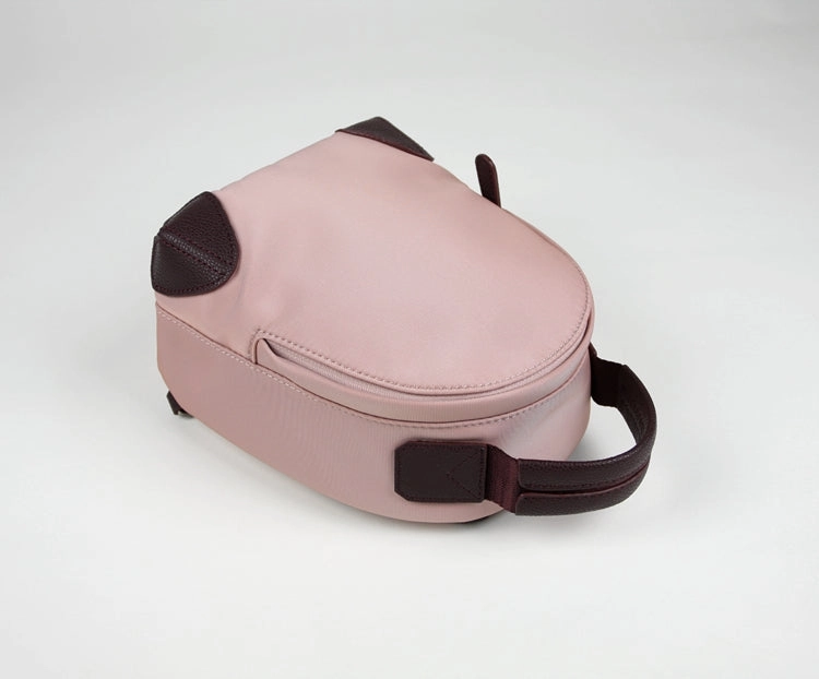 Womens Nylon Small Backpack Purse Wine Convertible Crossbody Bag Nylon Backpack Shoulder Bag for Ladies