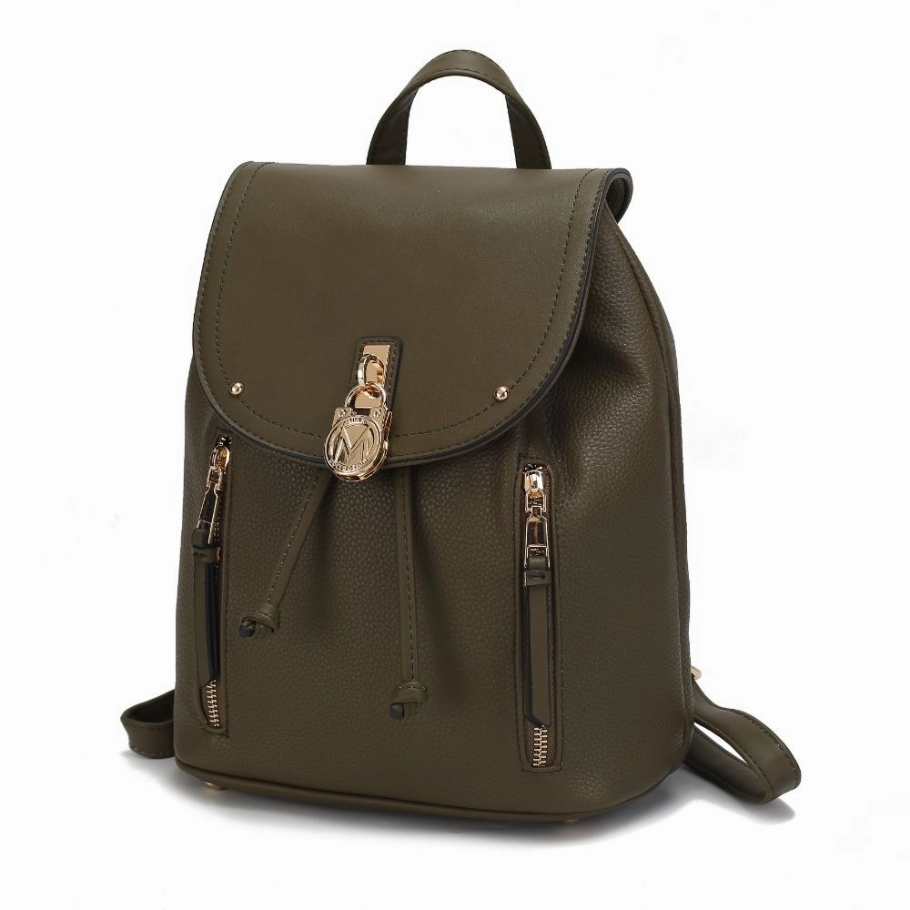 Xandria Vegan Leather Womens Backpack