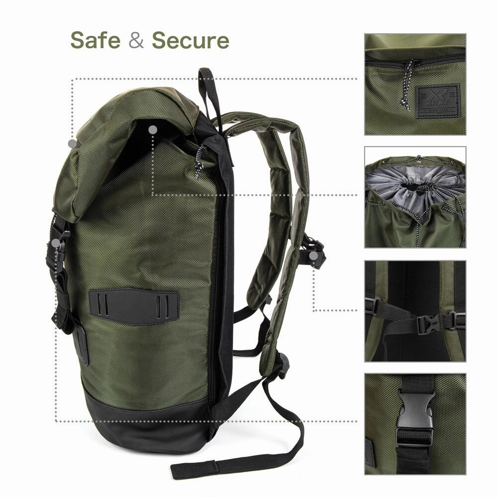 XRAY High Capacity Rucksack Duffel Backpack With Laptop Pocket
