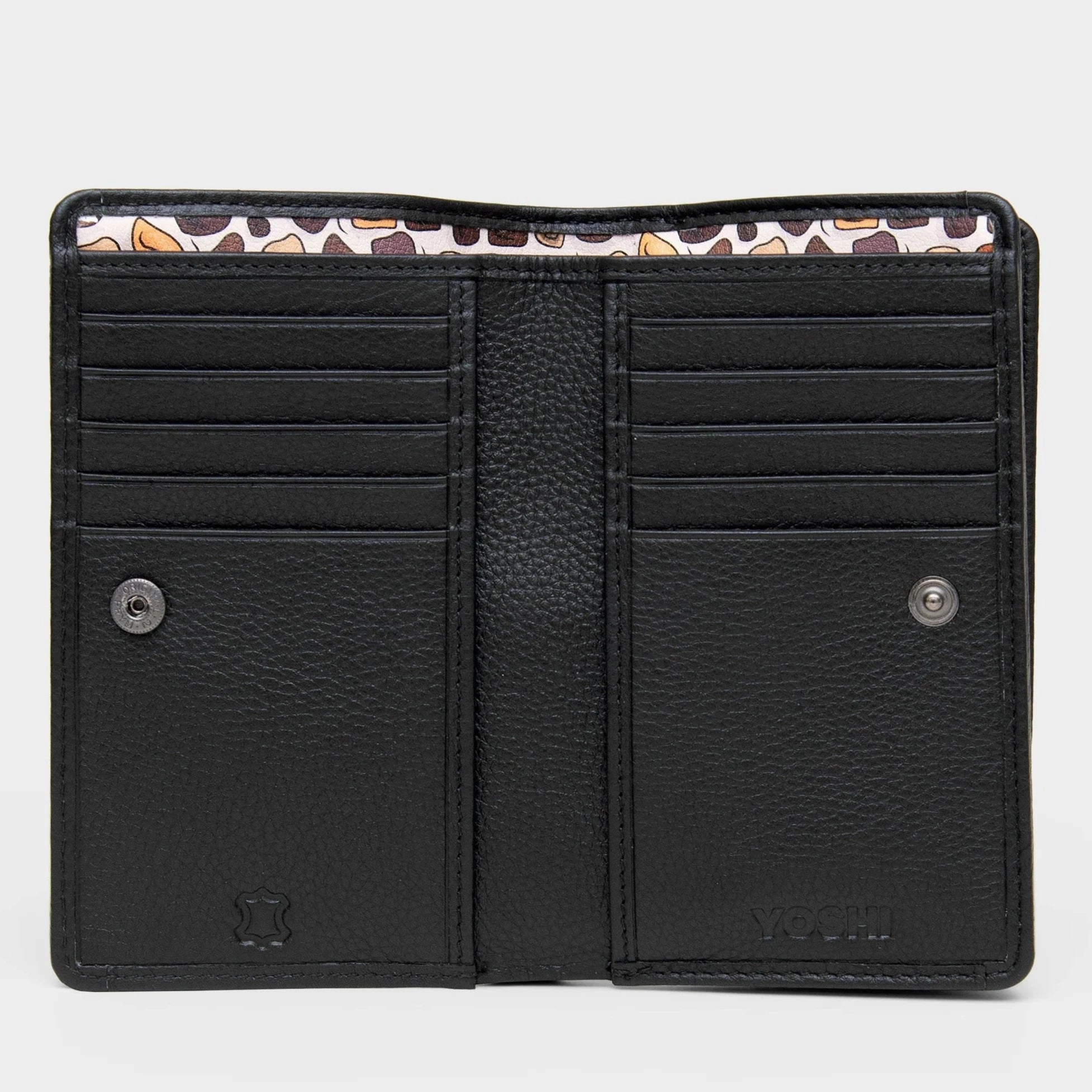 Yoshi Y1089 Mothers Pride Zip Around Purse Black