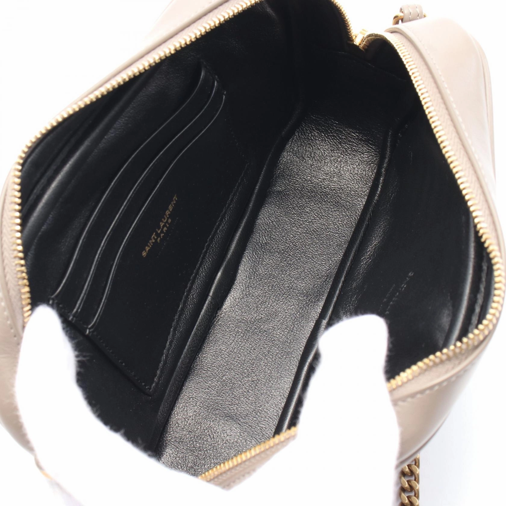 Yves Saint Laurent LOU Mini Leather Shoulder Bag