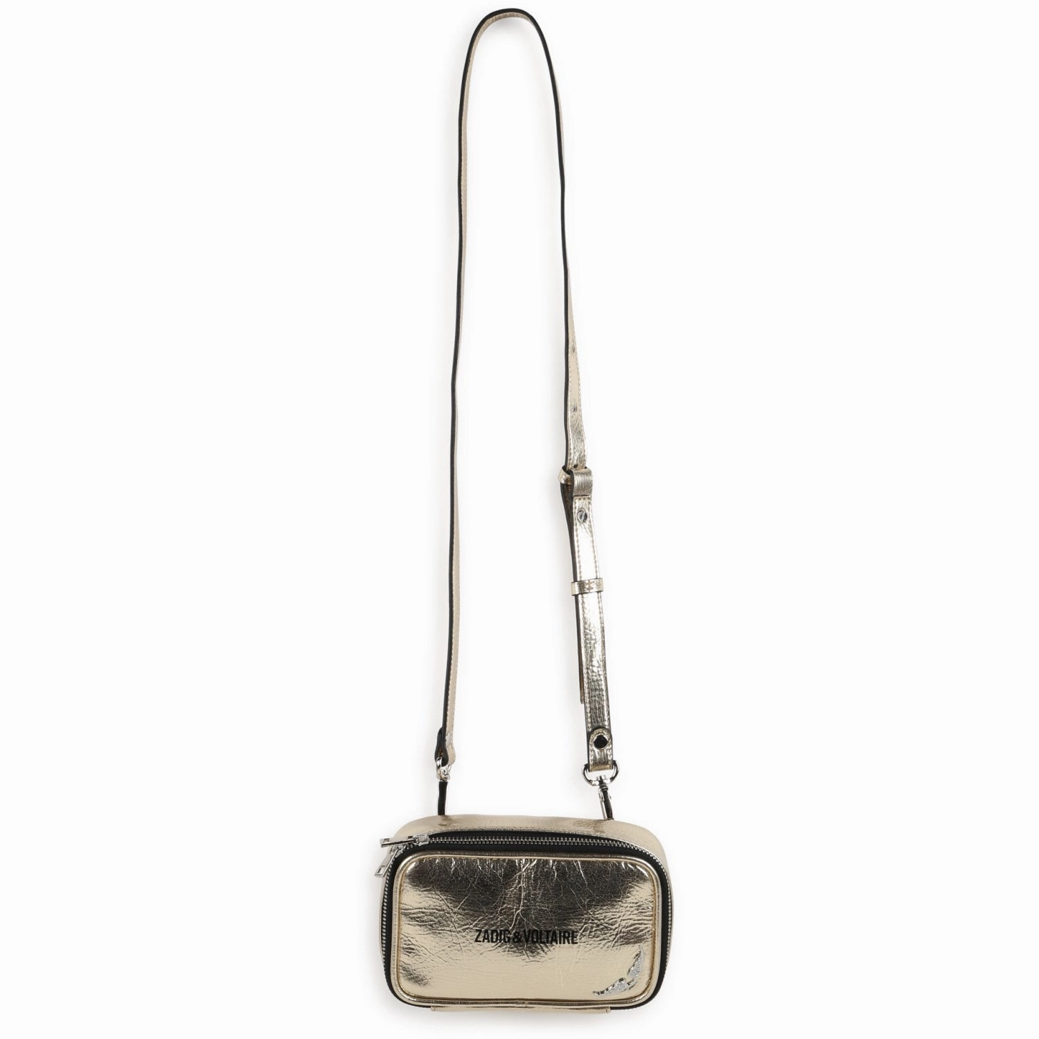 Zadig & Voltaire Black Yellow Handle Bag