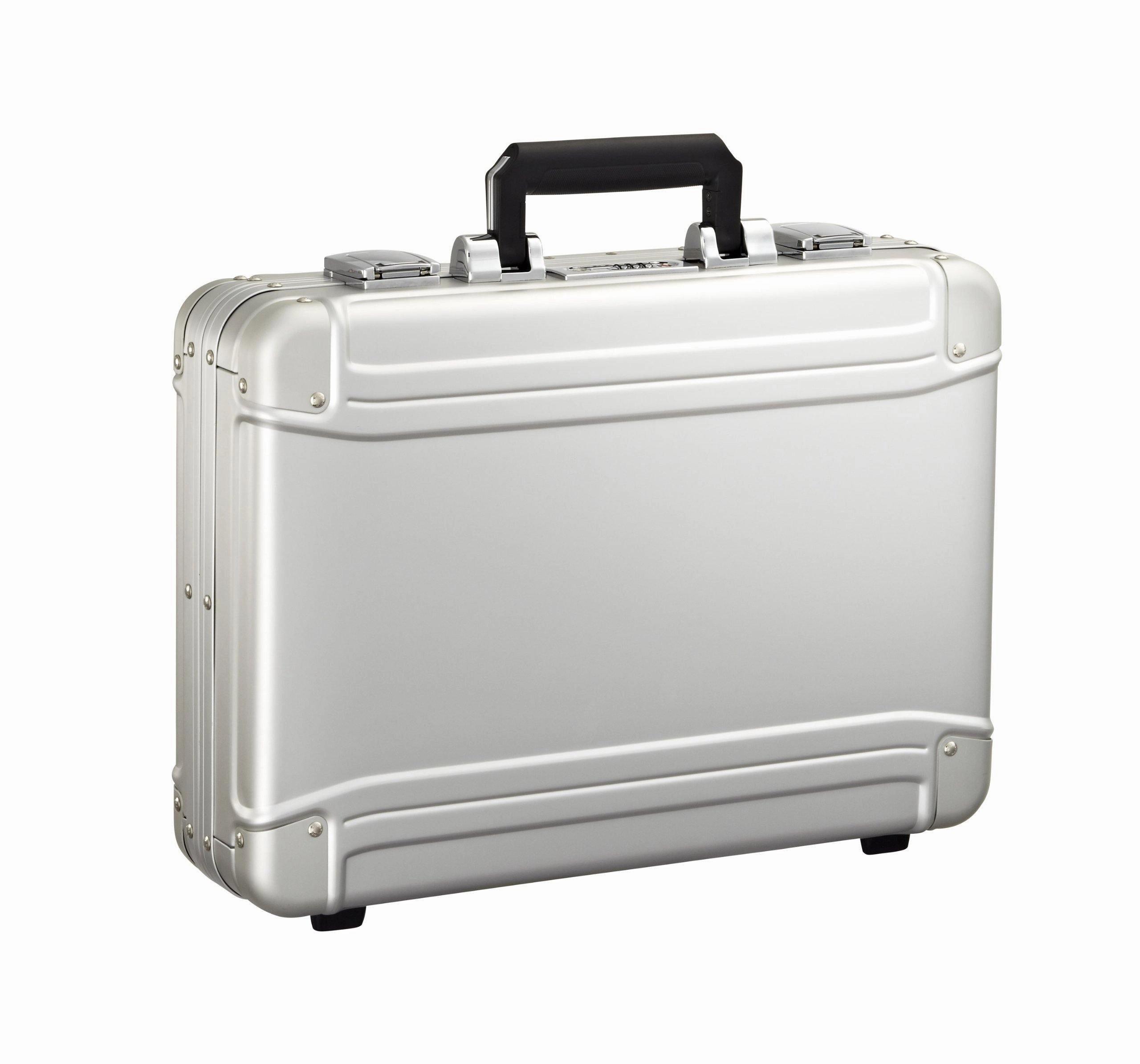ZERO Halliburton Double Rib Large Geo Aluminum Attache