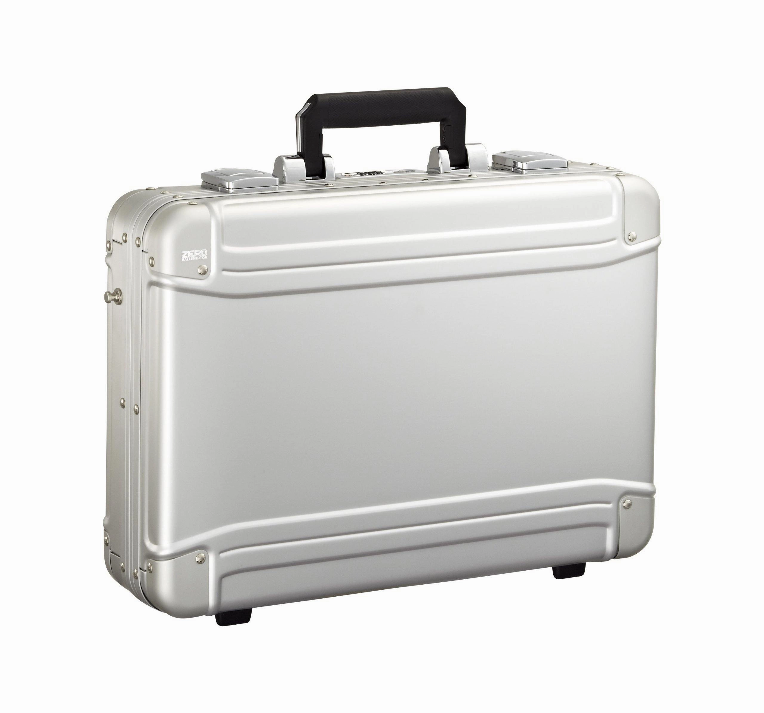 ZERO Halliburton Double Rib Small Geo Aluminum Attache