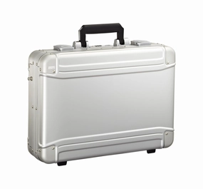 ZERO Halliburton Double Rib Small Geo Aluminum Attache