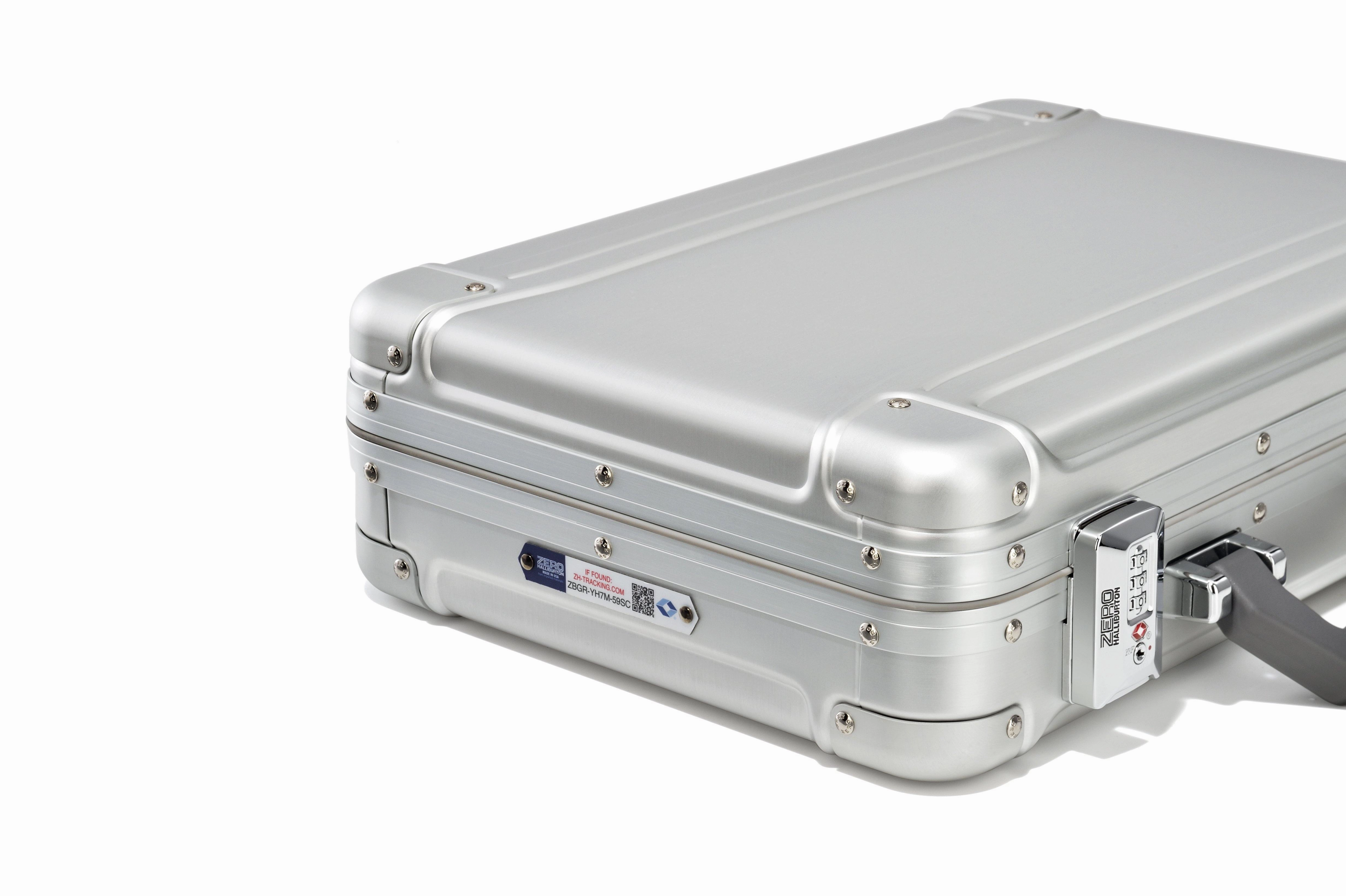 ZERO Halliburton GEO Aluminum 3.0 Attache Computer Case