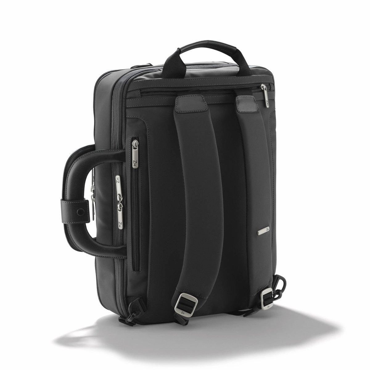 ZERO Halliburton The Journal Nylon Checkpoint Friendly Lightweight Briefcase