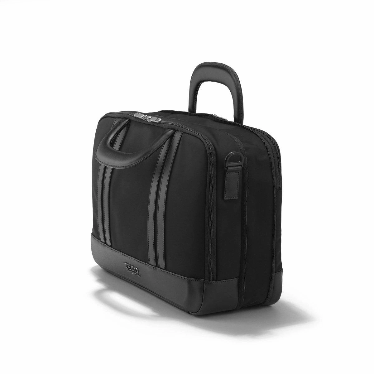ZERO Halliburton The Journal Nylon Checkpoint Friendly Lightweight Briefcase