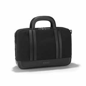 ZERO Halliburton The Journal Nylon Checkpoint Friendly Lightweight Briefcase