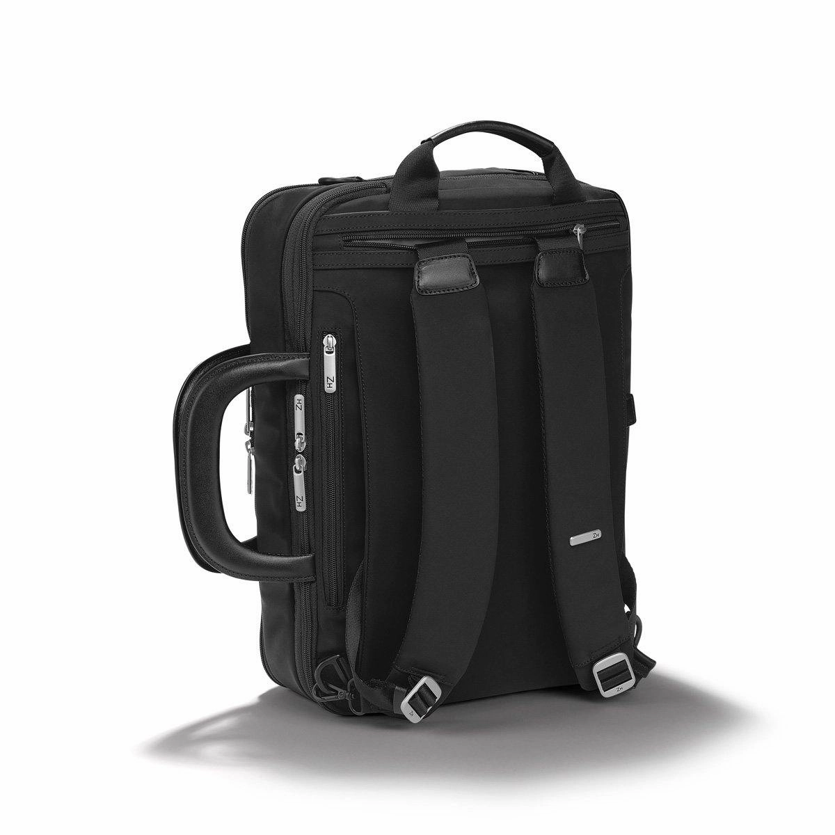 ZERO Halliburton The Journal Nylon Checkpoint Friendly Lightweight Briefcase