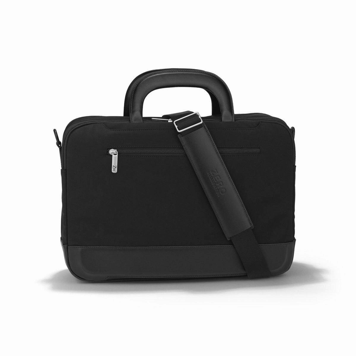 ZERO Halliburton The Journal Nylon Checkpoint Friendly Lightweight Briefcase