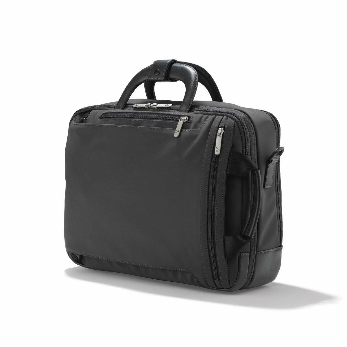ZERO Halliburton The Journal Nylon Checkpoint Friendly Lightweight Briefcase
