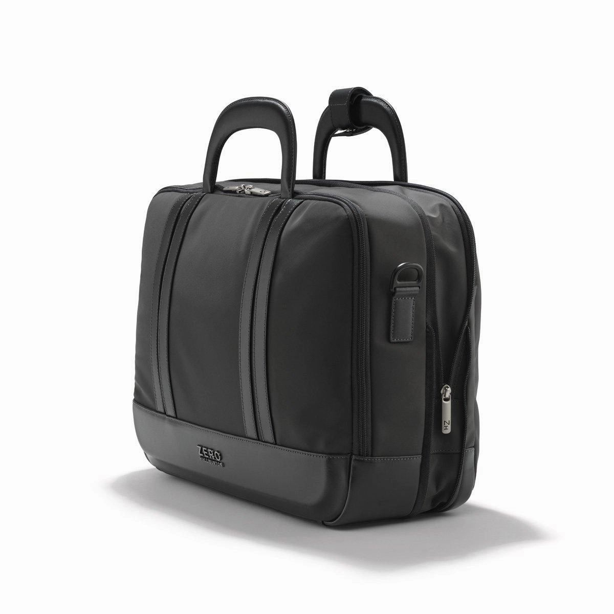 ZERO Halliburton The Journal Nylon Checkpoint Friendly Lightweight Briefcase