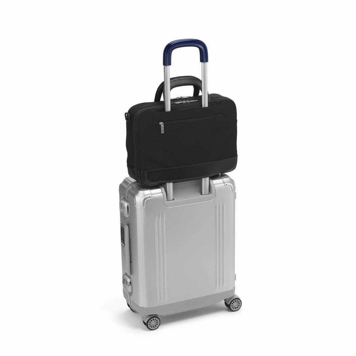 ZERO Halliburton The Journal Nylon Checkpoint Friendly Lightweight Briefcase