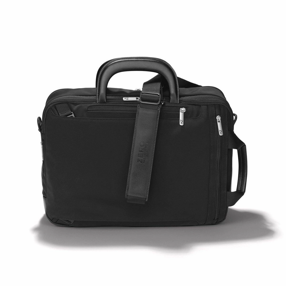 ZERO Halliburton The Journal Nylon Checkpoint Friendly Lightweight Briefcase