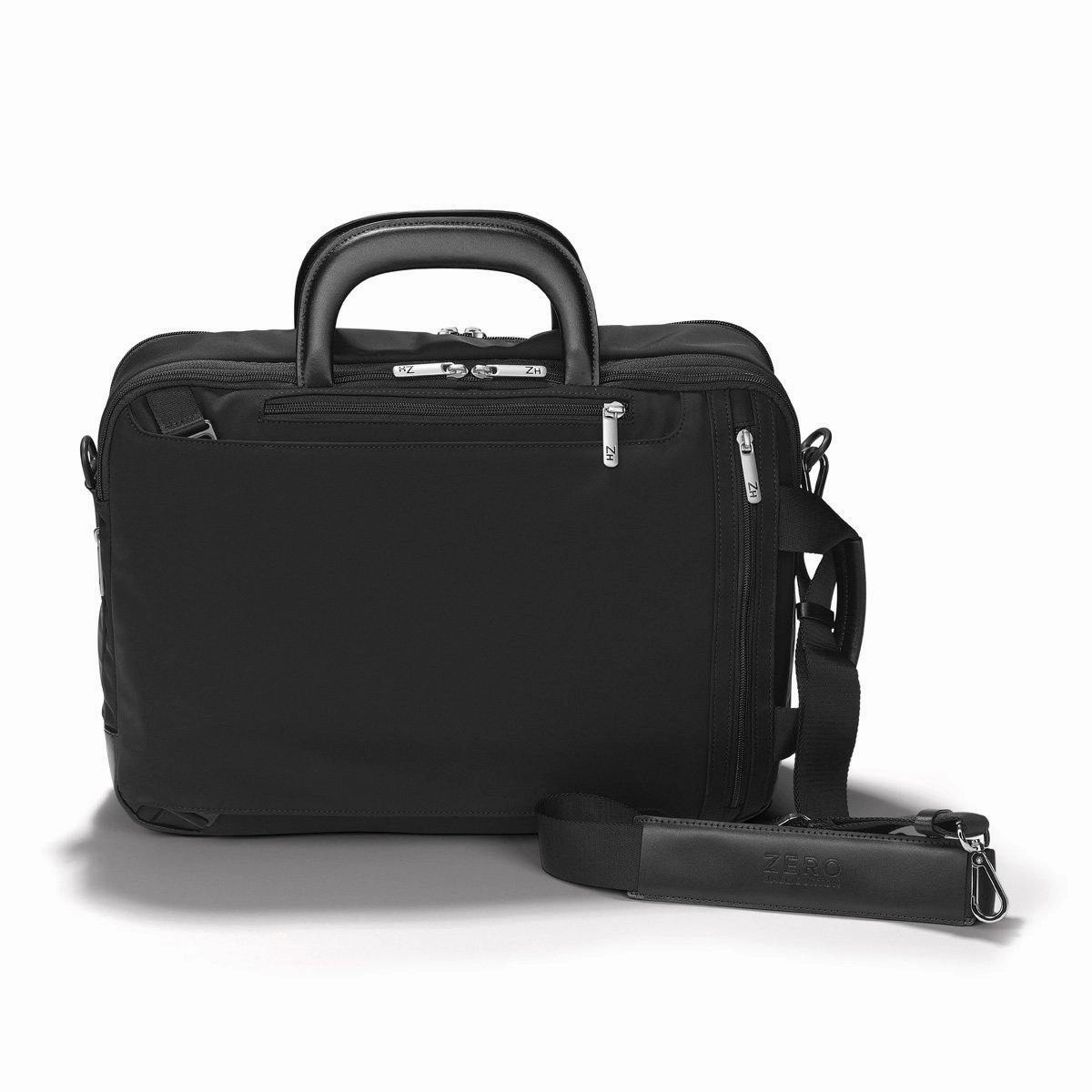 ZERO Halliburton The Journal Nylon Checkpoint Friendly Lightweight Briefcase