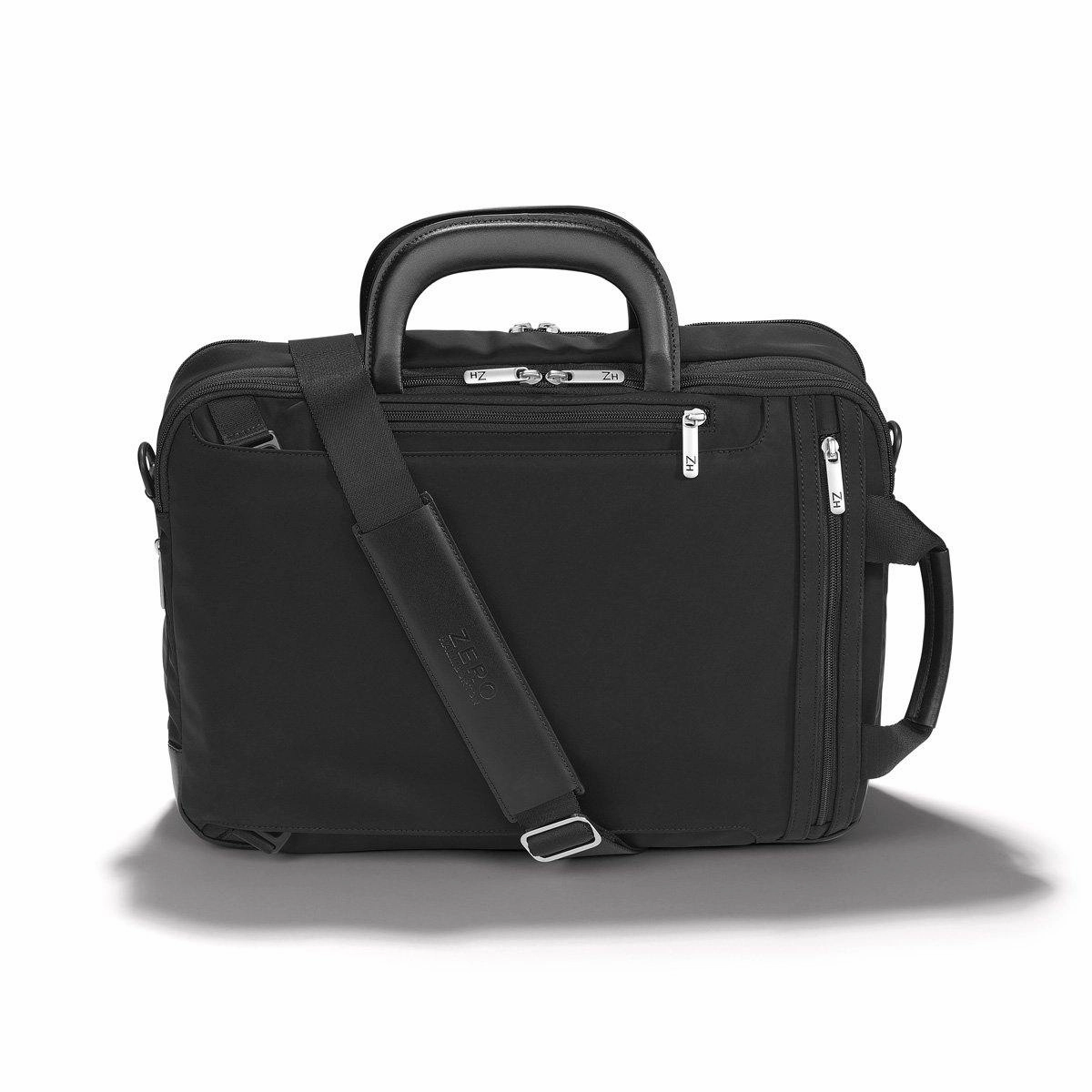 ZERO Halliburton The Journal Nylon Checkpoint Friendly Lightweight Briefcase
