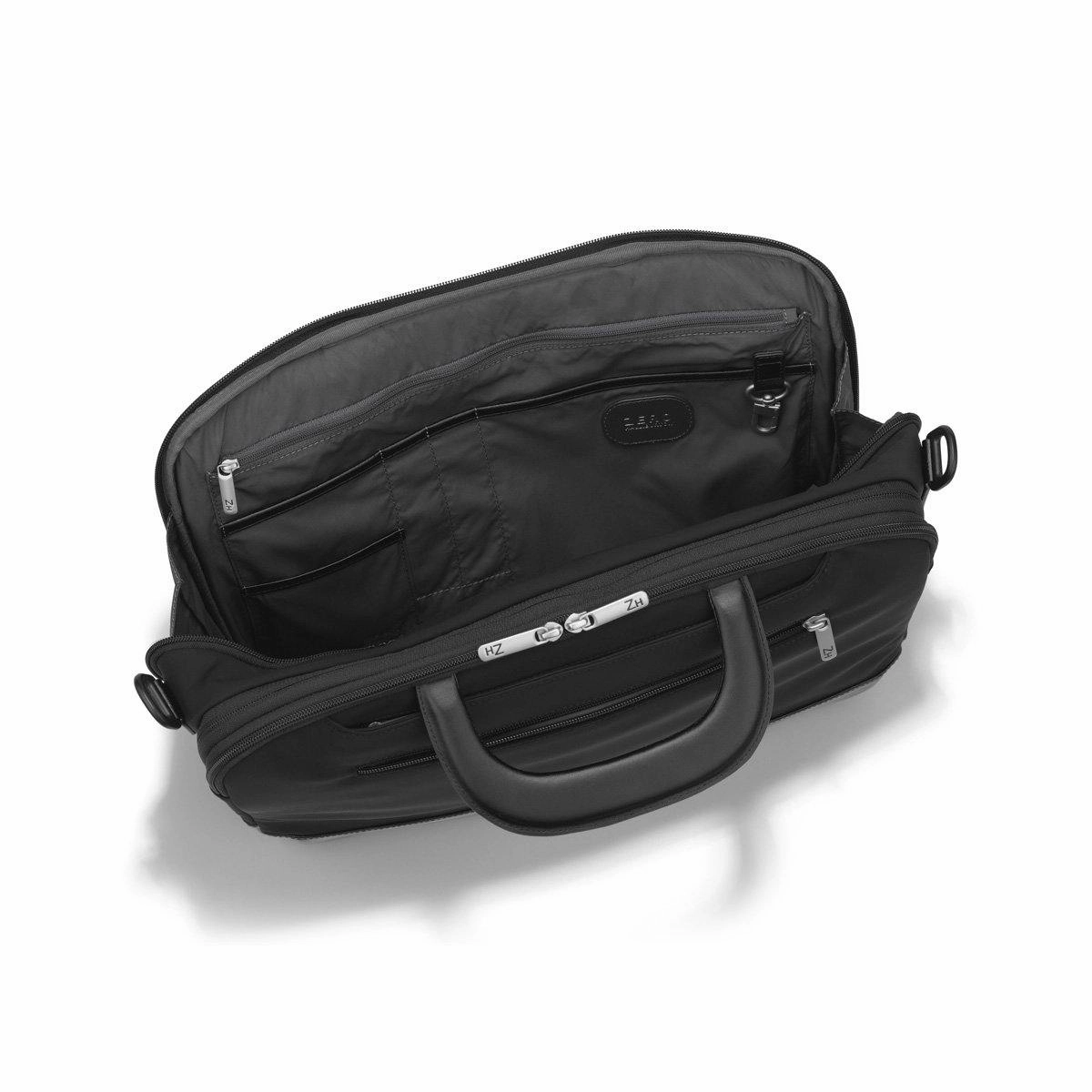 ZERO Halliburton The Journal Nylon Checkpoint Friendly Lightweight Briefcase