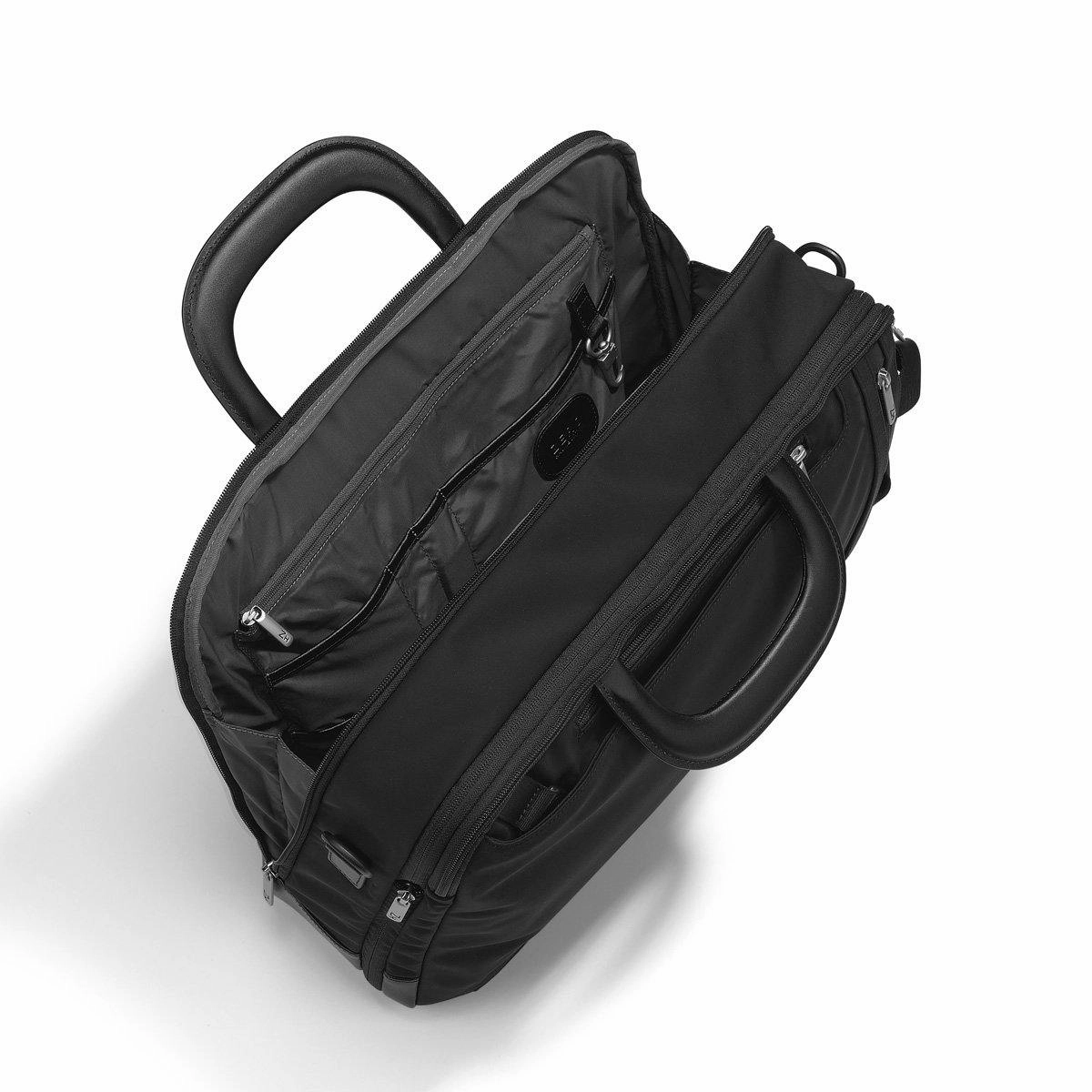 ZERO Halliburton The Journal Nylon Checkpoint Friendly Lightweight Briefcase