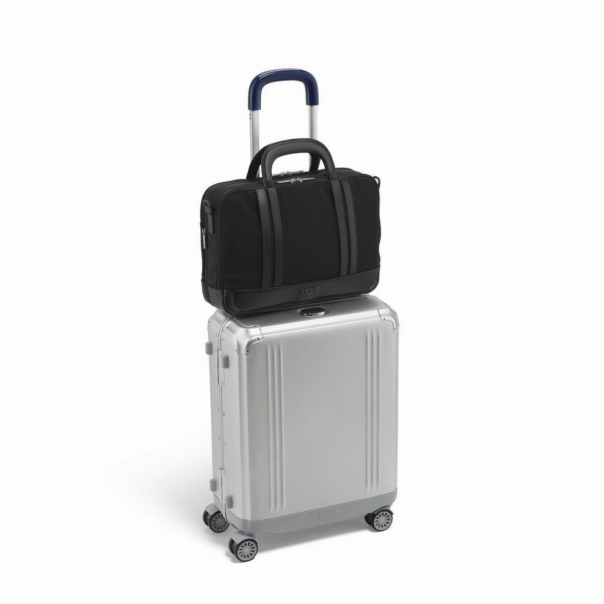 ZERO Halliburton The Journal Nylon Checkpoint Friendly Lightweight Briefcase
