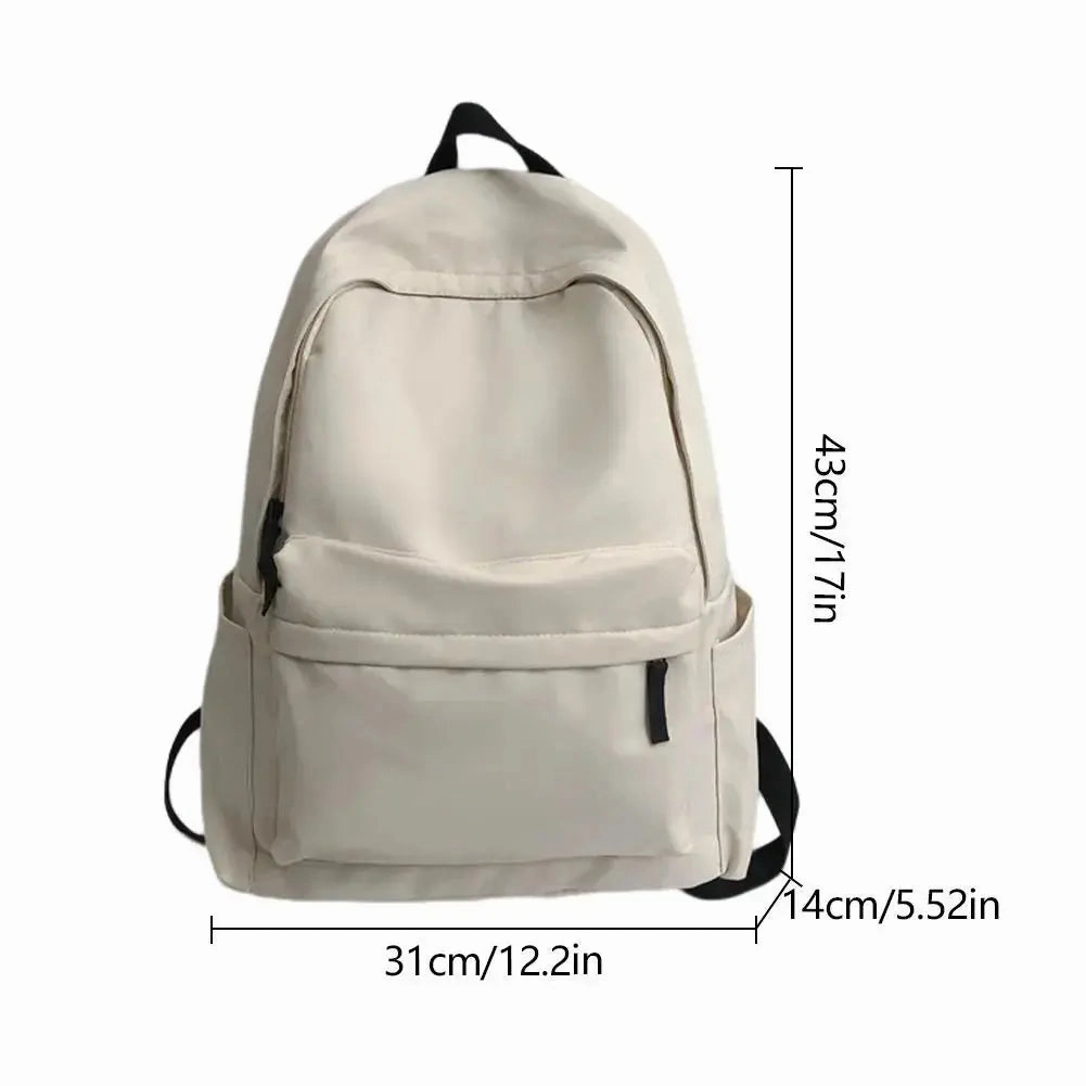 Zip Cotton Backpack Bag 7038